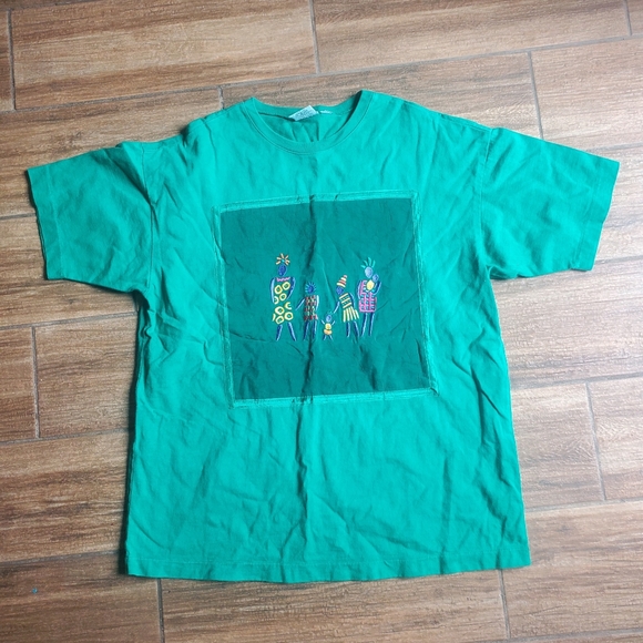 Vintage Johnny Was T-Shirt. - Picture 4 of 15